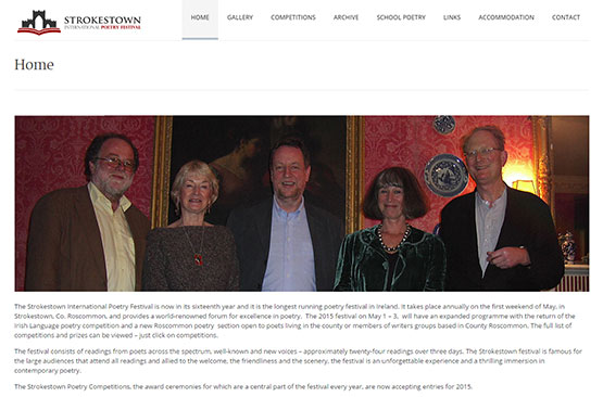 STROKESTOWN POETRY FESTIVAL